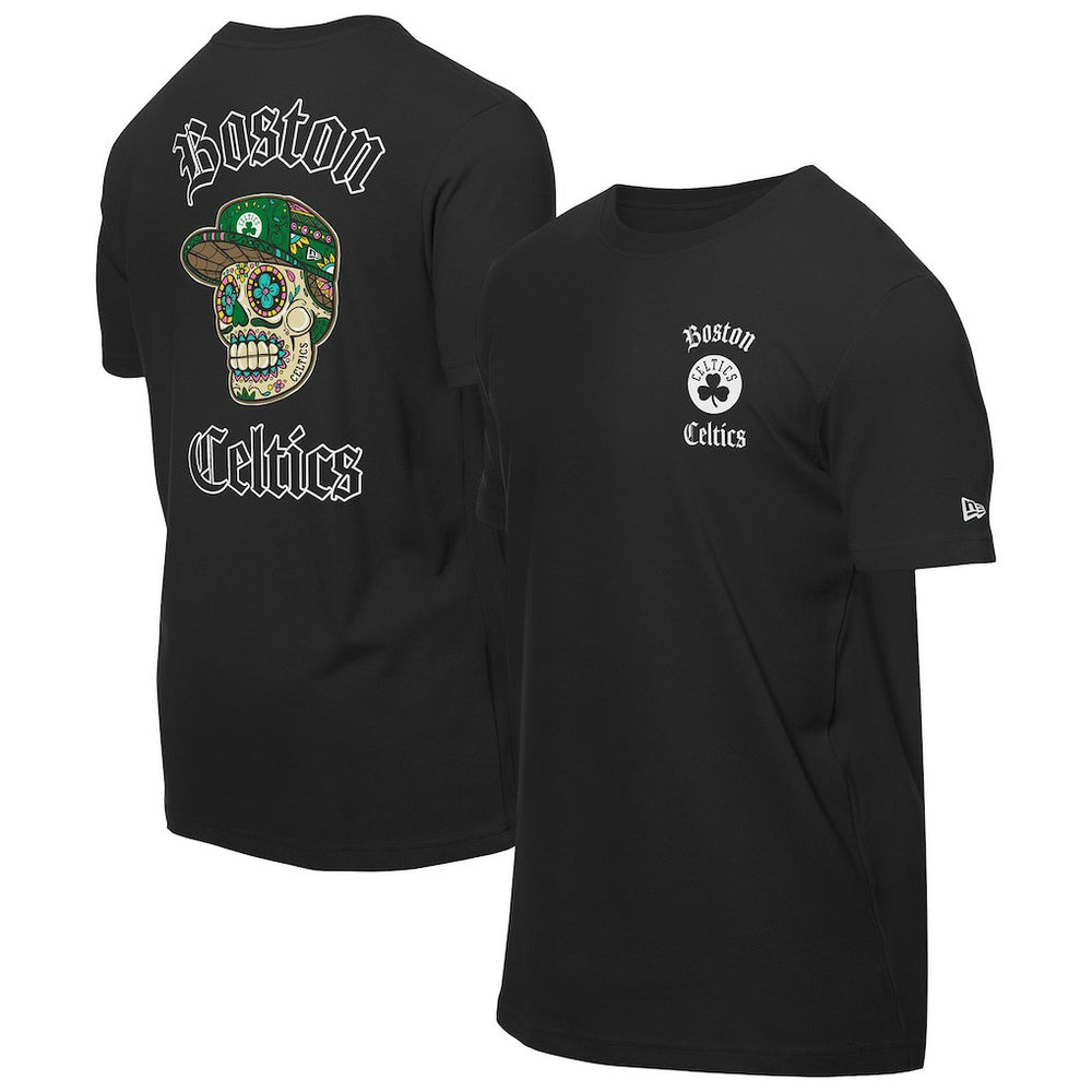 Boston Celtics Sugar Skulls T-Shirt - Black online