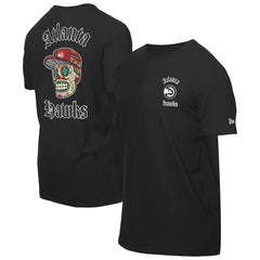 Atlanta Hawks Sugar Skulls T-Shirt - Black sale