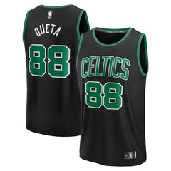 Neemias Queta Boston Celtics Fast Break Replica Player Jersey - Statement Edition - Black shop
