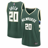 A.J. Green Milwaukee Bucks Fast Break Replica Player Jersey - Icon Edition - Hunter Green shop