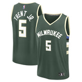 Gary Trent Jr. Milwaukee Bucks Fast Break Replica Player Jersey - Icon Edition - Hunter Green discount