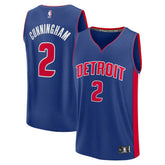 Cade Cunningham Detroit Pistons Fast Break Replica Player Jersey sale - Icon Editi- Blue online