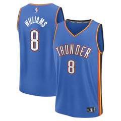 Jalen Williams Oklahoma City Thunder Fast Break Replica Player Jersey - Icon Edition - Blue outlet