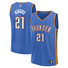 Aaron Wiggins Oklahoma City Thunder Fast Break Replica Player Jersey - Icon Edition - Blue outlet