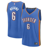 Jaylin Williams Oklahoma City Thunder Fast Break Replica Player Jersey - Icon Edition - Blue sale