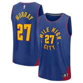Jamal Murray Denver Nuggets Fast Break Replica Player Jersey sale - Statement Editi- Blue on sale