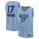 Yuki Kawamura Memphis Grizzlies Fast Break Replica Player Jersey - Statement Edition - Light Blue online