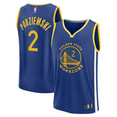 Brandin Podziemski Golden State Warriors Fast Break Replica Player Jersey sale - Icon Editi- Royal shop