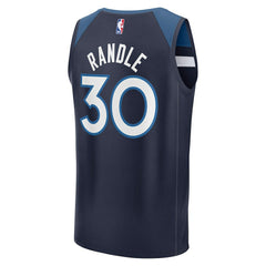 Julius Randle Minnesota Timberwolves Fast Break Replica Player Jersey - Icon Edition - Navy discount