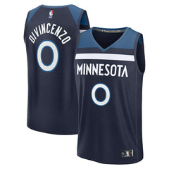 Donte DiVincenzo Minnesota Timberwolves Fast Break Replica Player Jersey - Icon Edition - Navy sale
