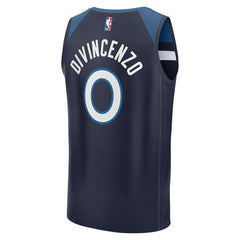 Donte DiVincenzo Minnesota Timberwolves Fast Break Replica Player Jersey - Icon Edition - Navy sale