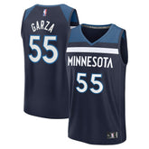 Luka Garza Minnesota Timberwolves Fast Break Replica Player Jersey - Icon Edition - Navy for sale