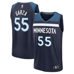 Luka Garza Minnesota Timberwolves Fast Break Replica Player Jersey - Icon Edition - Navy for sale