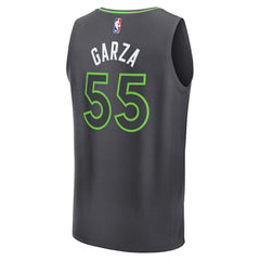 Luka Garza Minnesota Timberwolves Fast Break Replica Player Jersey - Statement Edition - Charcoal outlet