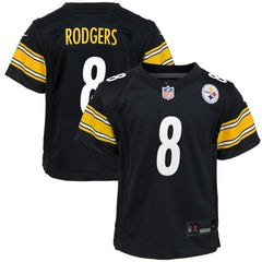 Aaron Rodgers Pittsburgh Steelers Youth Game Jersey - Black cheap
