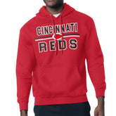 Cincinnati Reds Starter Team Mesh Print Graphic Pullover Hoodie Red