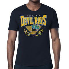 Tampa Bay Rays Starter ‘80s Inspired T-Shirt Black