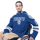 Toronto Maple Leafs G-III Sports by Carl Banks Adaptive Wear Lord Stanley Hooded Long Sleeve Sweatshirt - Royal Sweatshirts
