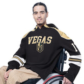 Vegas Golden Knights G-III Sports by Carl Banks Adaptive Wear Lord Stanley Hooded Long Sleeve Sweatshirt - Black Sweatshirts