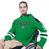 Dallas Stars G-III Sports by Carl Banks Adaptive Wear Lord Stanley Hooded Long Sleeve Sweatshirt - Green Sweatshirts