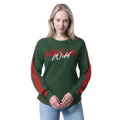 Minnesota Wild G-III 4Her by Carl Banks Women's Advantage Thermal Long-Sleeve Tri-Blend T-Shirt - Green T-shirts