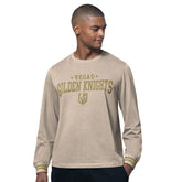 Vegas Golden Knights Starter Field Long Sleeve T-Shirt - Tan T-shirts