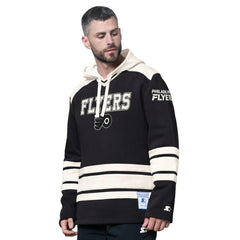 Philadelphia Flyers Starter Slapshot Fashion Hoodie - Black Hoodies