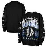Dallas Mavericks '47 Women's 2025/26 City Edition Go Big Oversized Sweatshirt sale - Black online