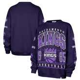 Sacramento Kings '47 Women's 2025/26 City Edition Go Big Oversized Sweatshirt - Purple shop