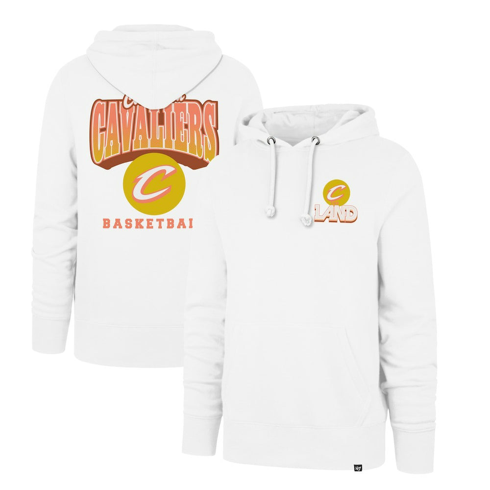 Cleveland Cavaliers '47 2025/26 City Edition Jab Step Headline Hoodie sale - White sale