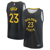 Draymond Green Golden State Warriors Fast Break Replica Player Jersey sale - Statement Editi- Black cheap