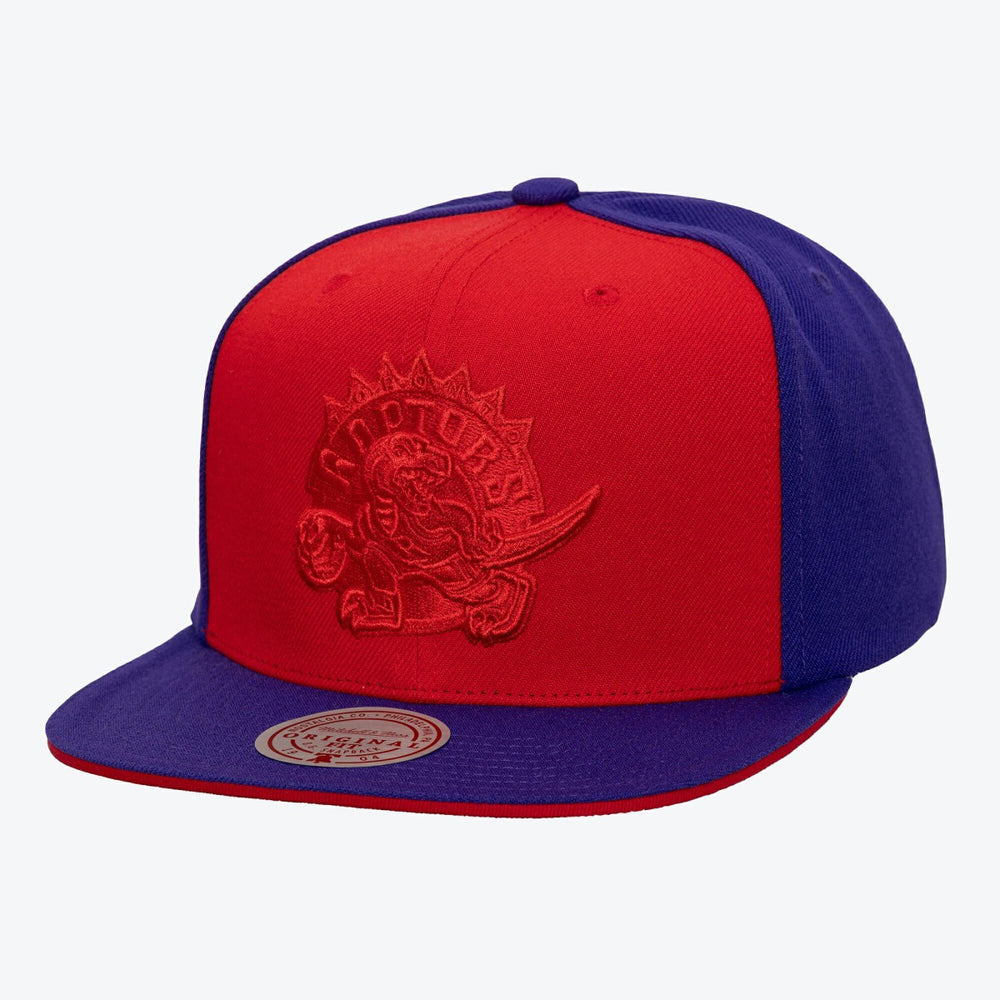 Toronto Raptors Color Pop Snapback Hat - Red/Purple sale