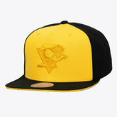 Pittsburgh Penguins Mitchell & Ness Color Pop Snapback Hat - Gold/Black Hats