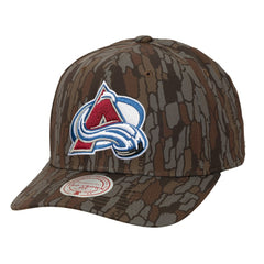 Colorado Avalanche Mitchell & Ness Hidden Camo Pro Crown Adjustable Hat - Camo Hats