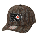 Philadelphia Flyers Mitchell & Ness Hidden Camo Pro Crown Adjustable Hat - Camo Hats