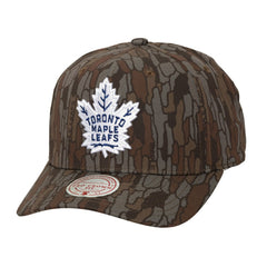 Toronto Maple Leafs Mitchell & Ness Hidden Camo Pro Crown Adjustable Hat - Camo Hats