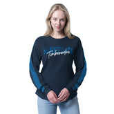Minnesota Timberwolves G-III 4Her by Carl Banks Women's Advantage Tri-Blend Long Sleeve T-Shirt - Navy on sale