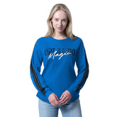 Orlando Magic G-III 4Her by Carl Banks Women's Advantage Tri-Blend Long Sleeve T-Shirt - Blue for sale