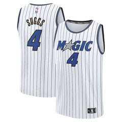 Jalen Suggs Orlando Magic Fast Break Replica Jersey - White - Association Edition online