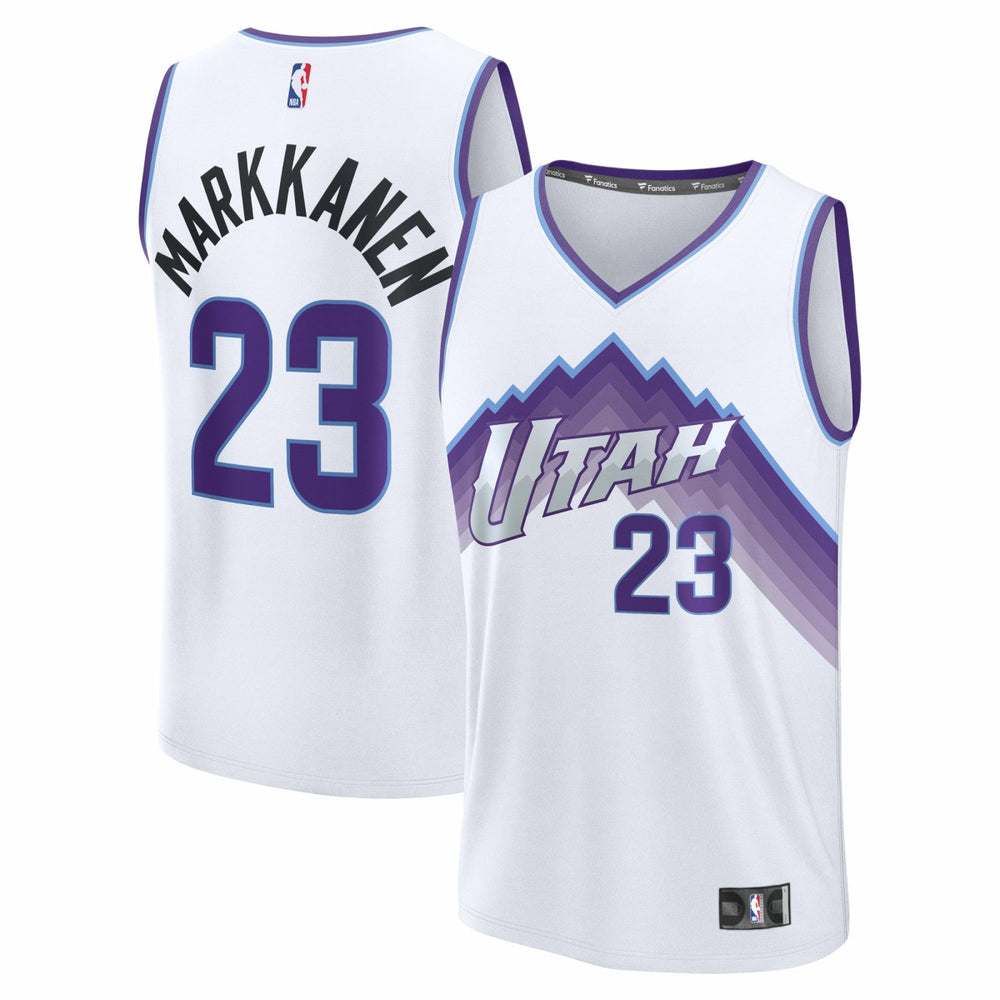 Lauri Markkanen Utah Jazz Fast Break Replica Jersey - Association Edition - White sale