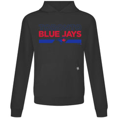 Toronto Blue Jays Levelwear City Connect Relay No Hitter Pullover Hoodie Black