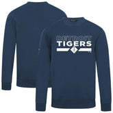 Detroit Tigers Levelwear City Connect Zane No Hitter Pullover Sweatshirt Navy