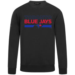 Toronto Blue Jays Levelwear City Connect Zane No Hitter Pullover Sweatshirt Black
