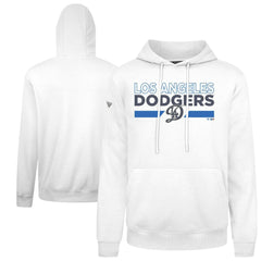 Los Angeles Dodgers Levelwear City Connect Podium No Hitter Pullover Hoodie White