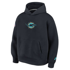Miami Dolphins 2025 Rivalries Collection Oversized Tech Fleece Hoodie - Pitch Blue on sale