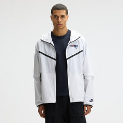 New England Patriots 2025 Rivalries Collection Tech Raglan Full-Zip Jacket - White for sale