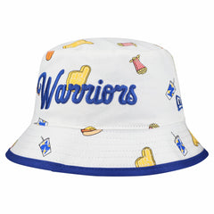 Golden State Warriors Team Cheer Reversible Bucket Hat sale - White sale