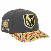 Vegas Golden Knights New Era Mascot Visor 9SEVENTY Adjustable Hat - Grey Hats