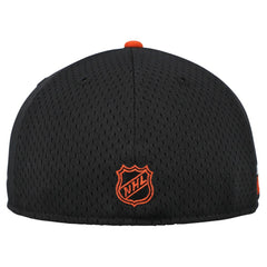 Philadelphia Flyers New Era Mesh Crown Two-Tone 59FIFTY Fitted Hat - Black/Orange Hats