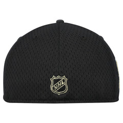 Vegas Golden Knights New Era Mesh Crown Two-Tone 59FIFTY Fitted Hat - Black/Gray Hats